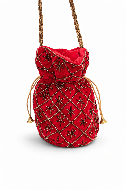 Bolso - bombonera rojo