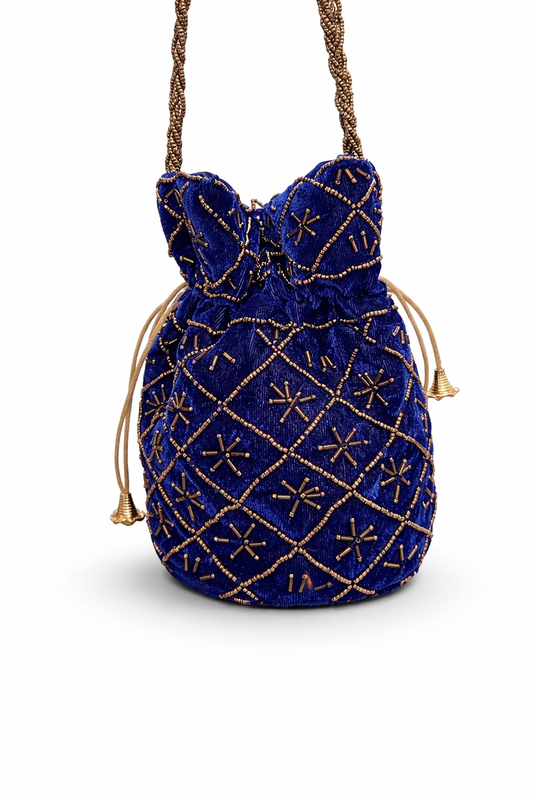 Bolso - bombonera Azul Klein